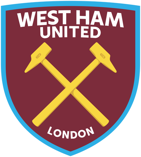 claret and blue